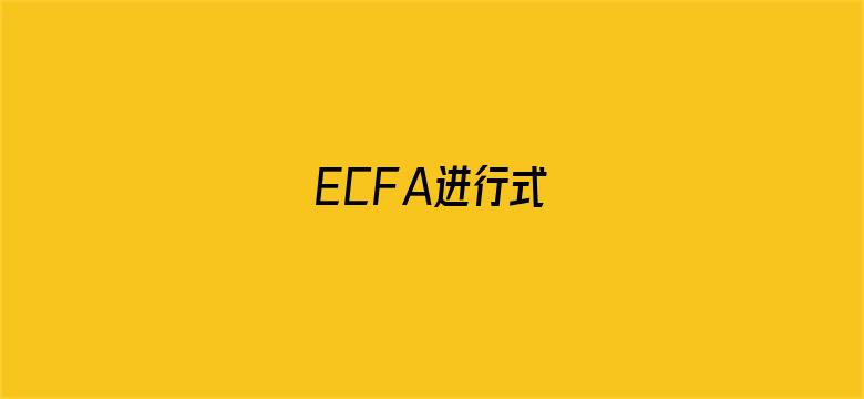 ECFA进行式